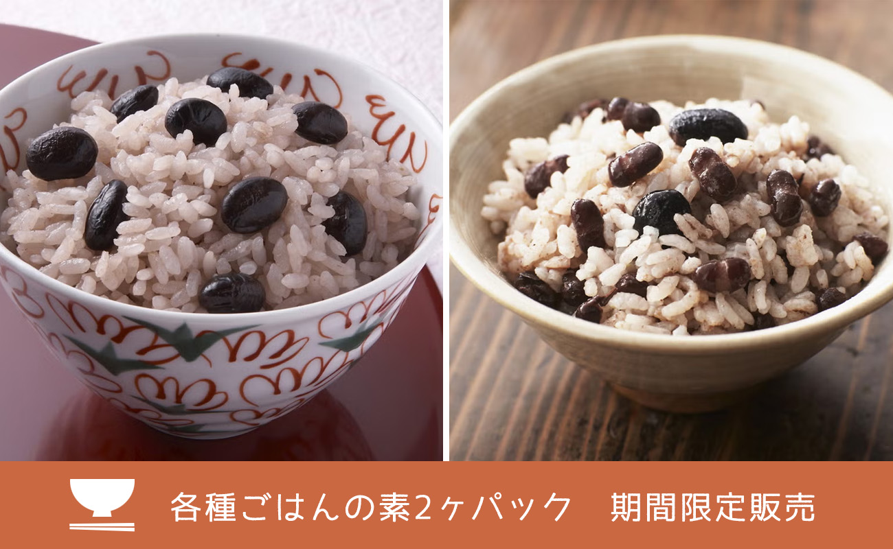 各種ごはんの素2ヶパック