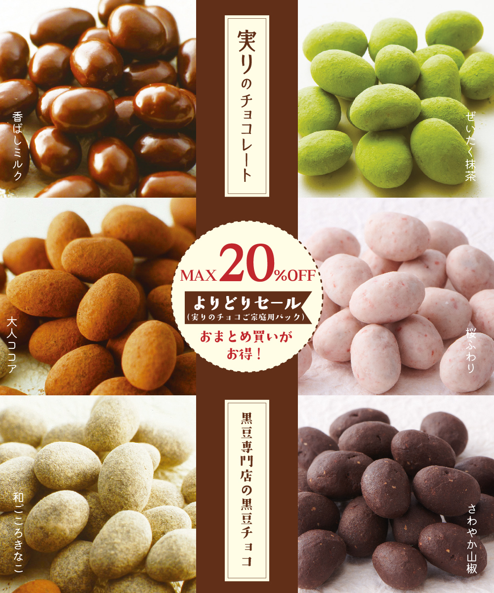 実りのチョコレートよりどり2～4個セット
