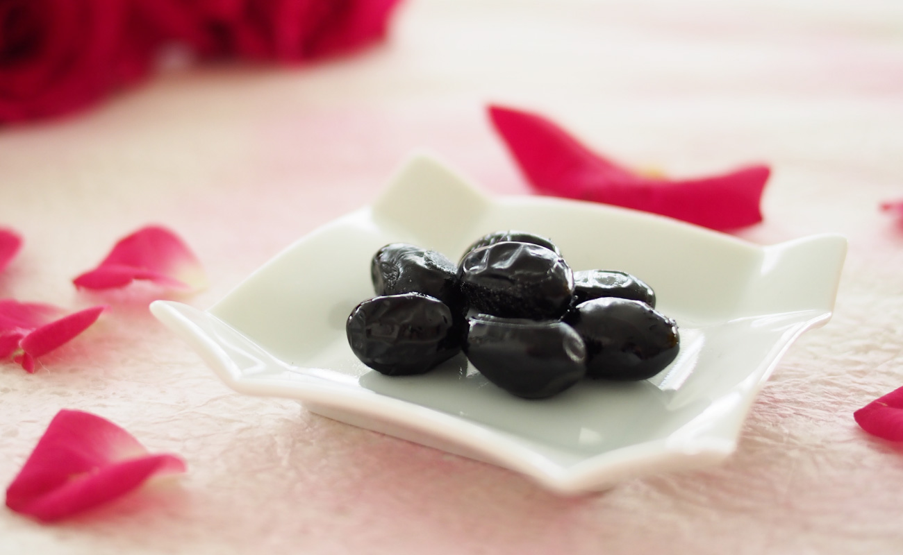 黒まめ　黒まめ　ふくみ＜ローズグラッセ＞