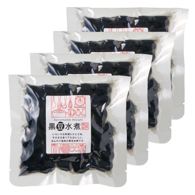 黒豆水煮　４個パック
