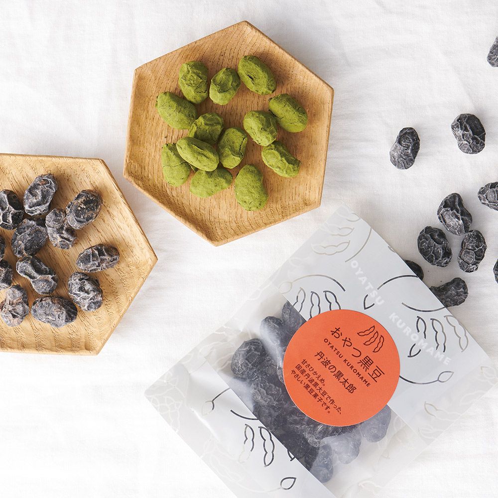 おやつ黒豆皿盛りイメージ画像