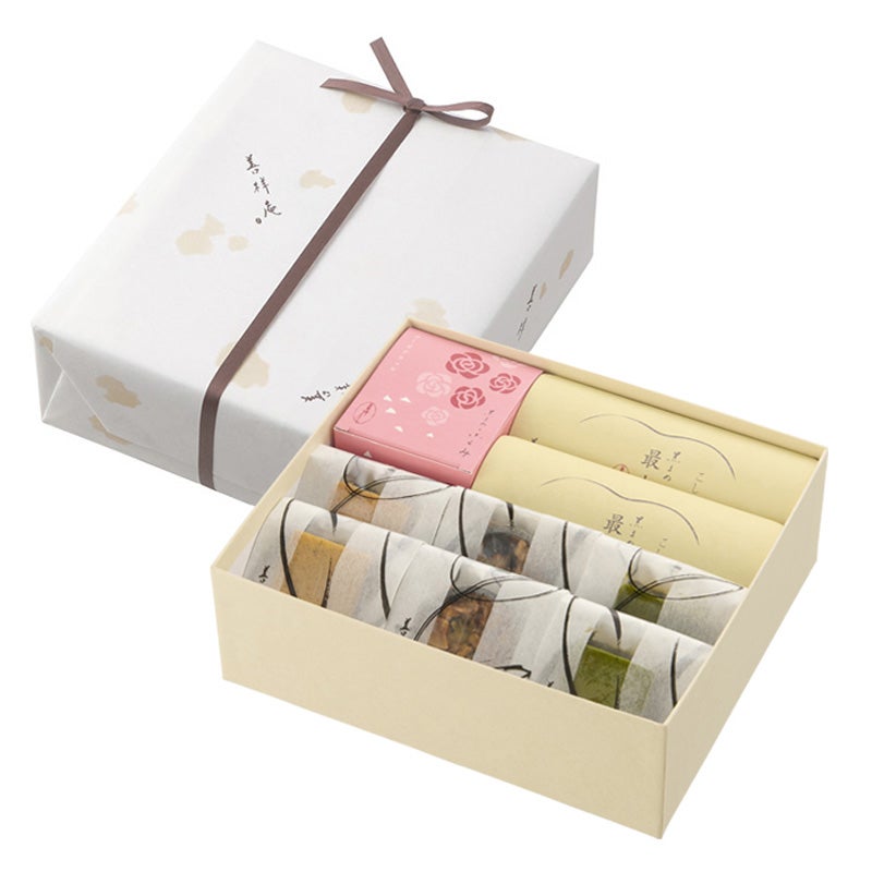 季節の詰合せ＜蒼ローズ＞紙箱（大）パッケージ